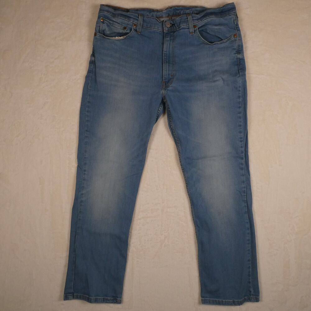 Levi's 514 Jeans Straight Leg 38x30 Medium Wash Classic Denim
